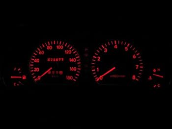 JZX100チェイサー MT 後期メーター アンバー色 JZX100チェイサー MT 後期メーター アンバー色